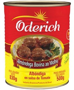 ALMONDEGAS A.MOLHO ODERICH 830G