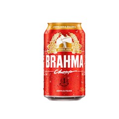 BEB.CERVEJA BRAHMA CHOPP LT.350ML