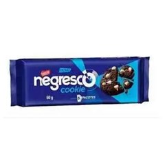 Biscoito chocolates nestle negresco gotas de baunilha 60g