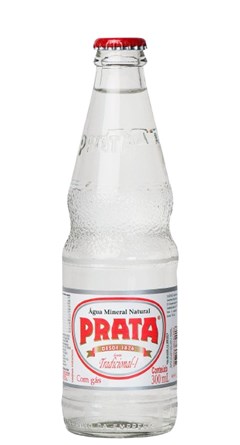 AGUA MIN.PRATA C/GAS VD.300ML 