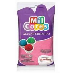 ACUCAR COLOR.MIL CORES ROSA 80G