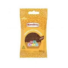 CONFEITO GRAN.CROC.MIL CORES CHOC.80G