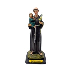 SANTO EM RESINA SANTO ANTONIO 16CM
