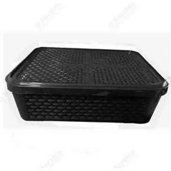 CAIXA ORGANIZ.ARCA RATTAN C/TP.PTO.13LT