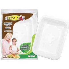 TRAVESSA DESC.PLATEX BCA.17CM C/10UN