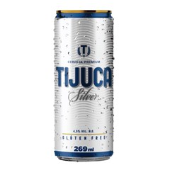BEB.CERVEJA TIJUCA SILV.PILSEN LT.269ML