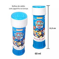 BRINQ.BOLHA C/JOGO PAW PATROL UN.60ML
