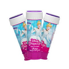 BRINQ.BOLHA C/JOGO CINDERELA UN.60ML