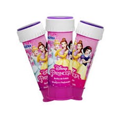 BRINQ.BOLHA C/JOGO PRINCESS UN.60ML