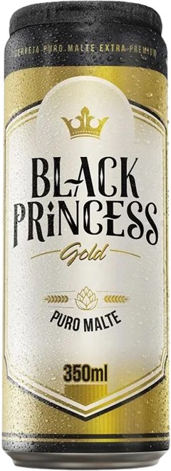 BEB.CERVEJA BLACK PRINC.GO.PREM.LT 350ML
