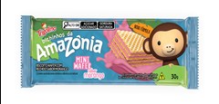 Biscoito mini wafer trigolino amazonia chocolate 30g