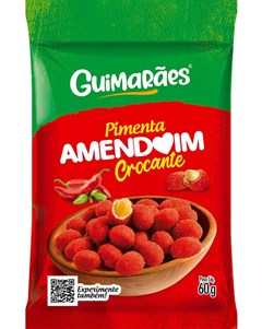 AMENDOIM CROC.PIMENTA GUIMARAES 60G
