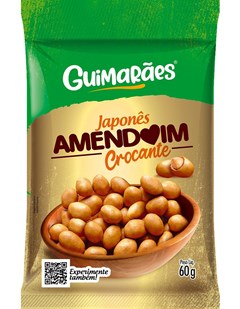 AMENDOIM CROC.JAPONES GUIMARAES 60G