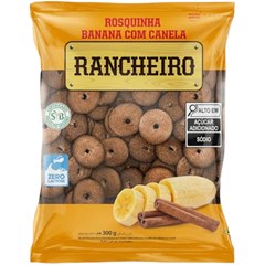 BISC.ROSQ.RANCHEIRO BAN/CANELA 300G